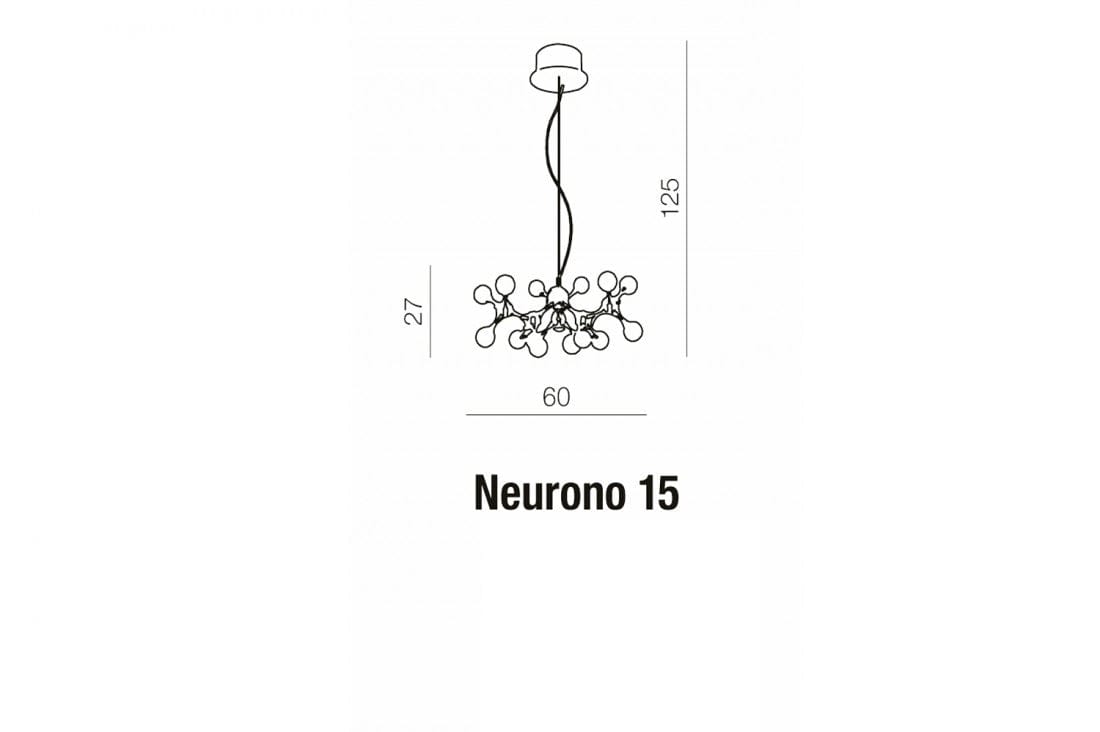 Azzarddo Lampada Neurono 15 AZ0107 Bianco