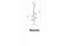 Azzarddo Lampada Neurono AZ0109 Bianco