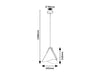 RabaLux Lampada Neva 6650 Nero