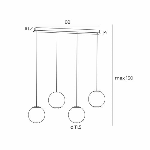 Maxlight Lampada Nobile P0480 Cromo