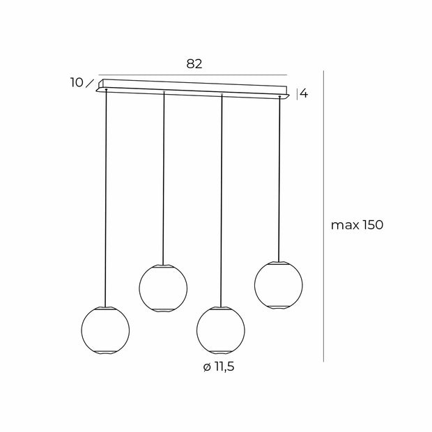 Maxlight Lampada Nobile P0480 Cromo