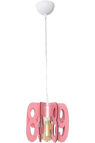 Oyo Lampada Number Rosa