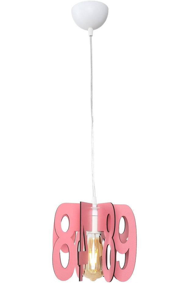 Oyo Lampada Number Rosa