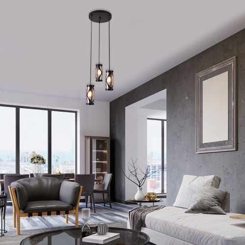 RabaLux Lampada Oberon 5339 Marrone