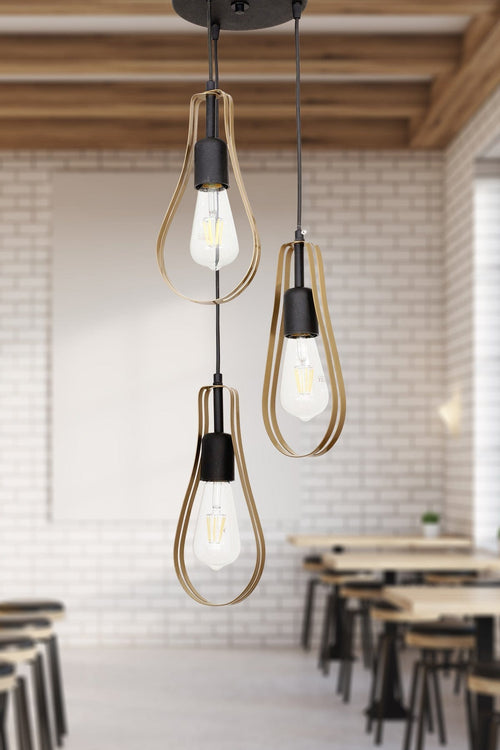 Oyo Lampada Odessa Ottone