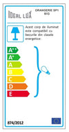 IdealLux Lampada Orangerie SP1 Big Ruggine