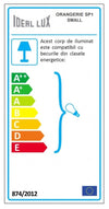 IdealLux Lampada Orangerie SP1 Small Ruggine