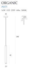 Lampada Organic I P0171 Rame (4)