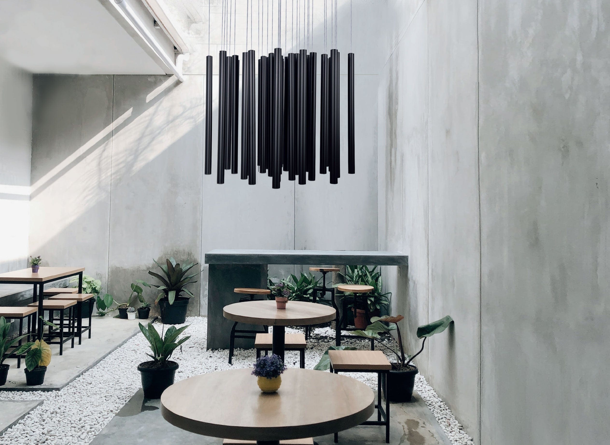 Maxlight Lampada Organic P0419D Nero