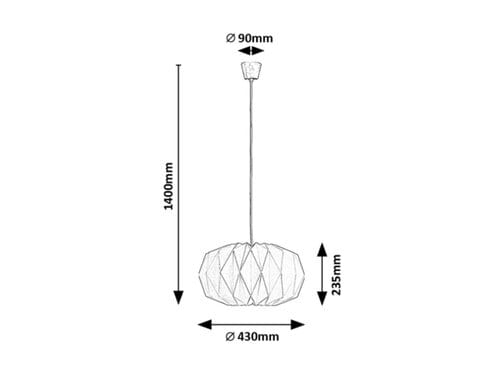 RabaLux Lampada Ormini 72003 Bianco