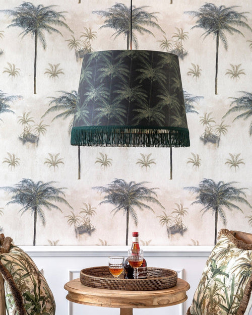 Global Art Lampada Ornamental Palms Dark Verde