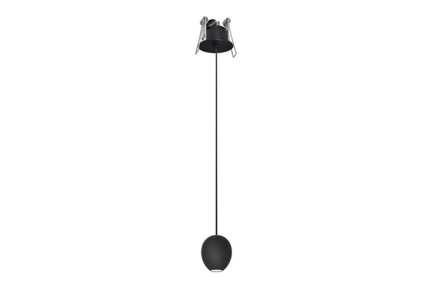Lampada Ovum 1 Pendant Downlight AZ3096 Nero