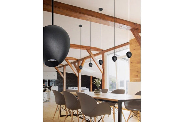 Lampada Ovum 1 Pendant Downlight AZ3096 Nero (2)