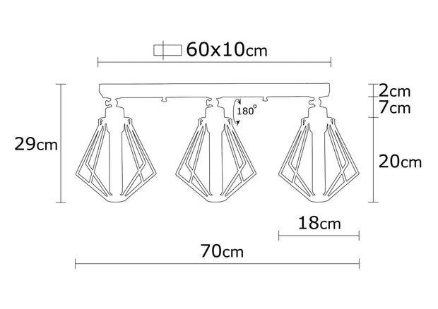 Lampada Oylat N-1040 Nero (3)