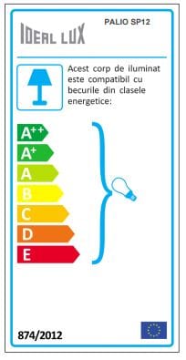 IdealLux Lampada Palio SP12