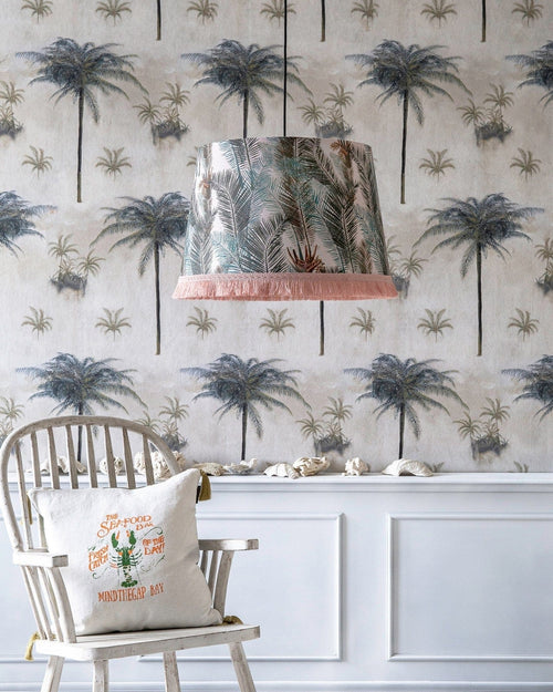 Global Art Lampada Palm Leaves Multicolore