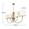 Asir Lampada Pardo 3021 Ottone