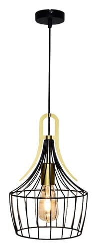 RabaLux Lampada Parov 4925 Nero