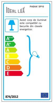 IdealLux Lampada Pasha SP10