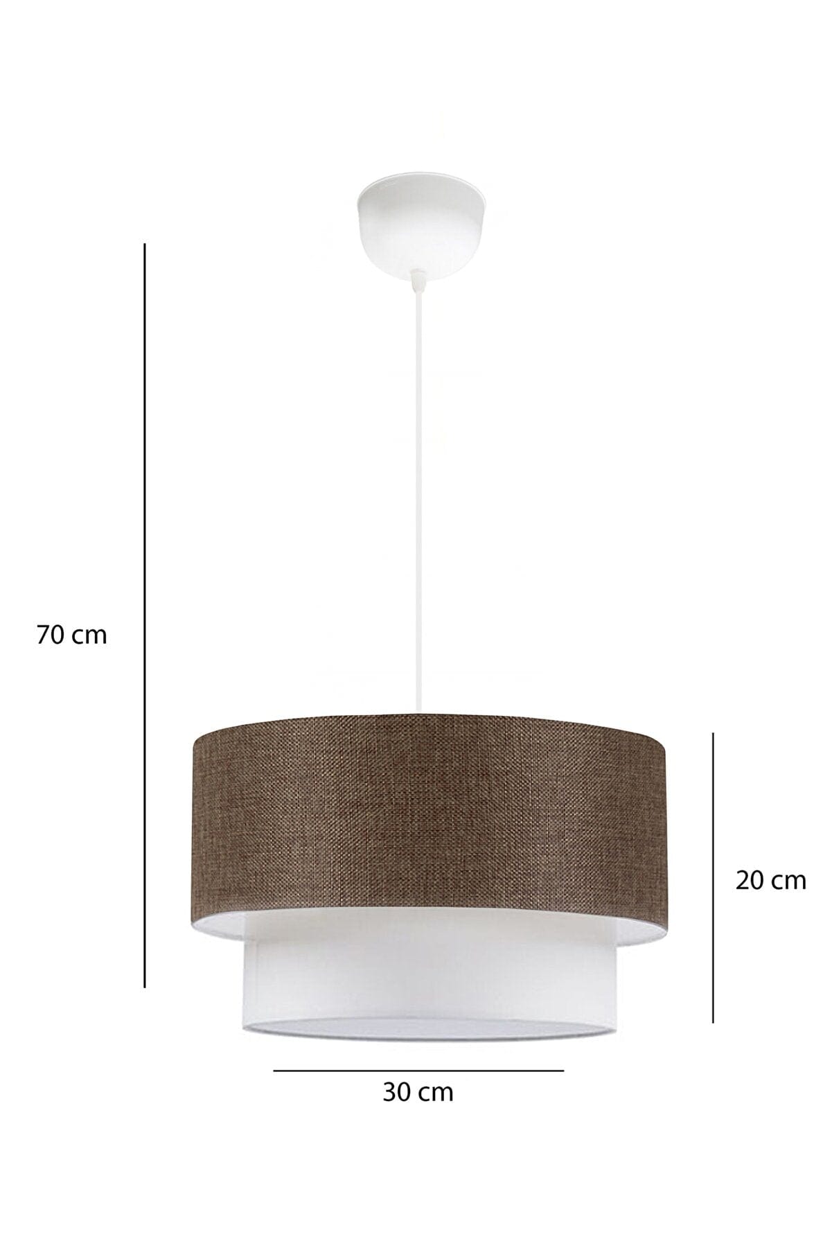 Oyo Lampada Pasta Marrone
