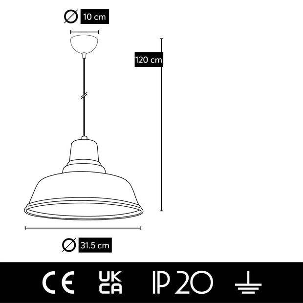 Oyo Lampada Pawn Nero