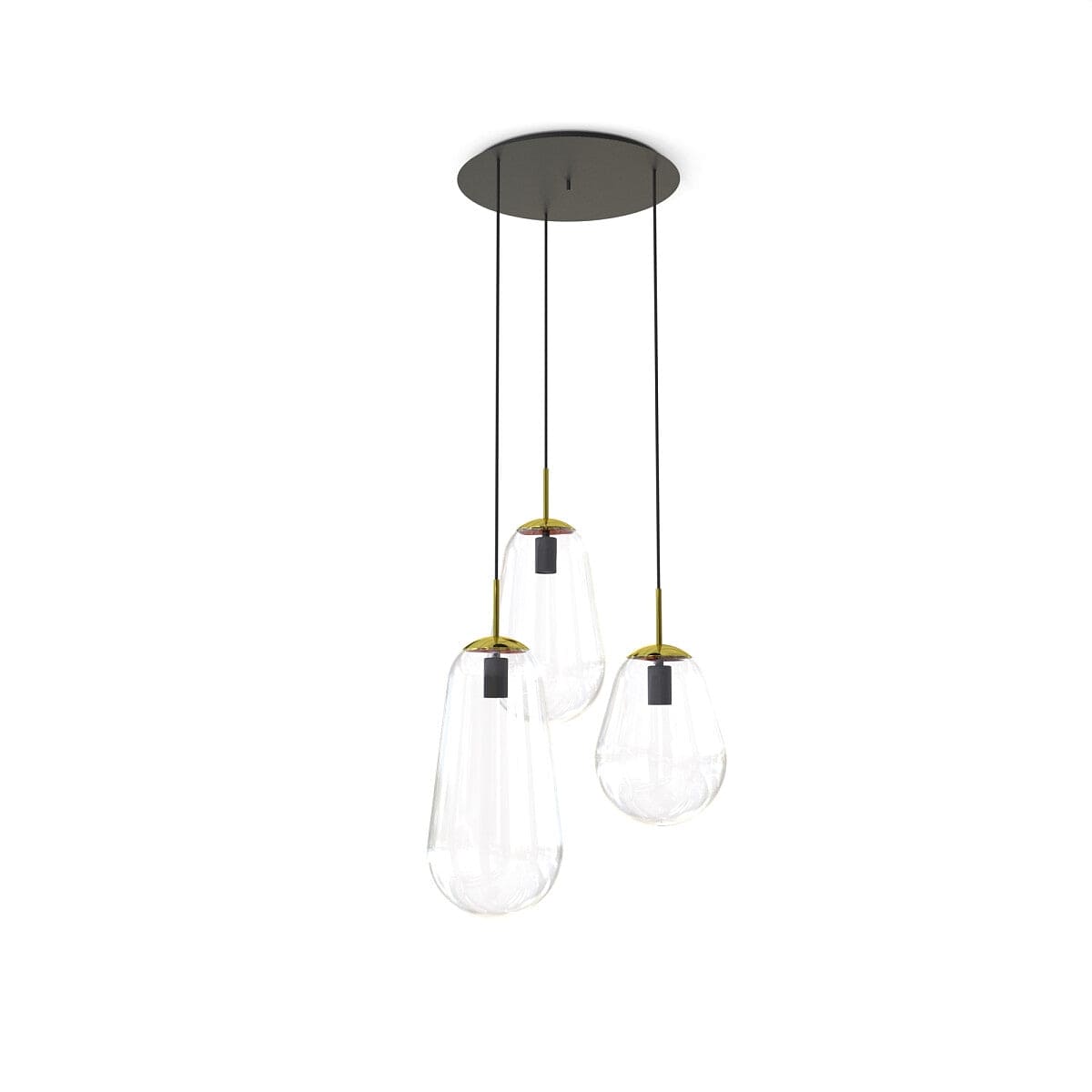 Nowodvorski Lampada Pear III Trasparente