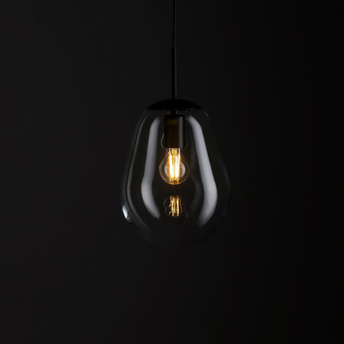 Nowodvorski Lampada Pear S Nero