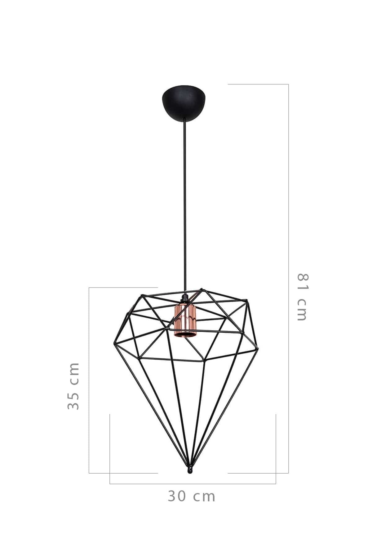 Oyo Lampada Pena Nero