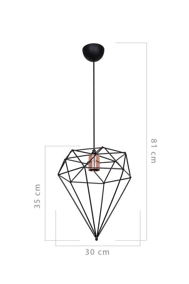 Oyo Lampada Pena Nero