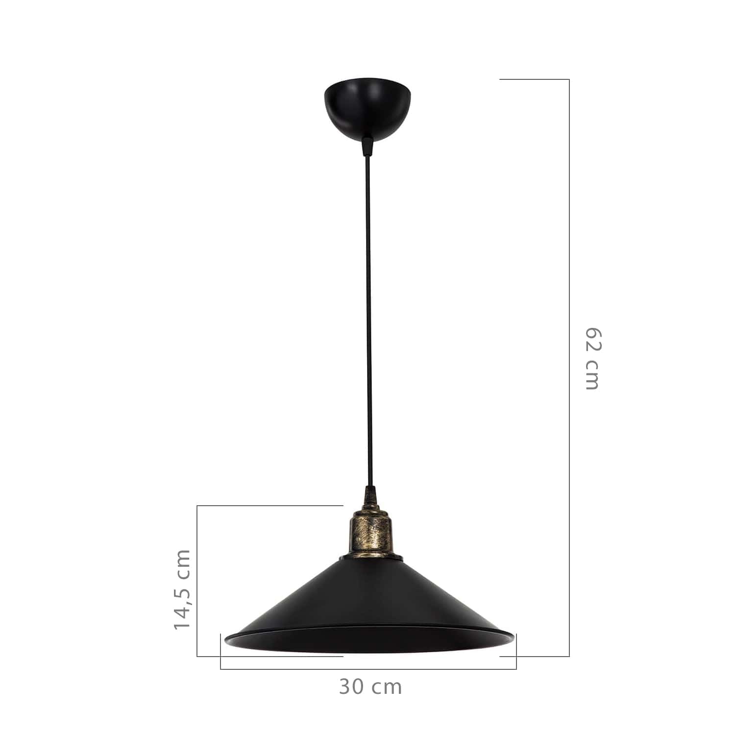 Oyo Lampada Pendant Nero