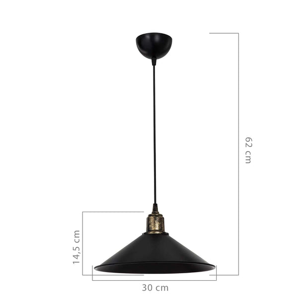 Oyo Lampada Pendant Nero