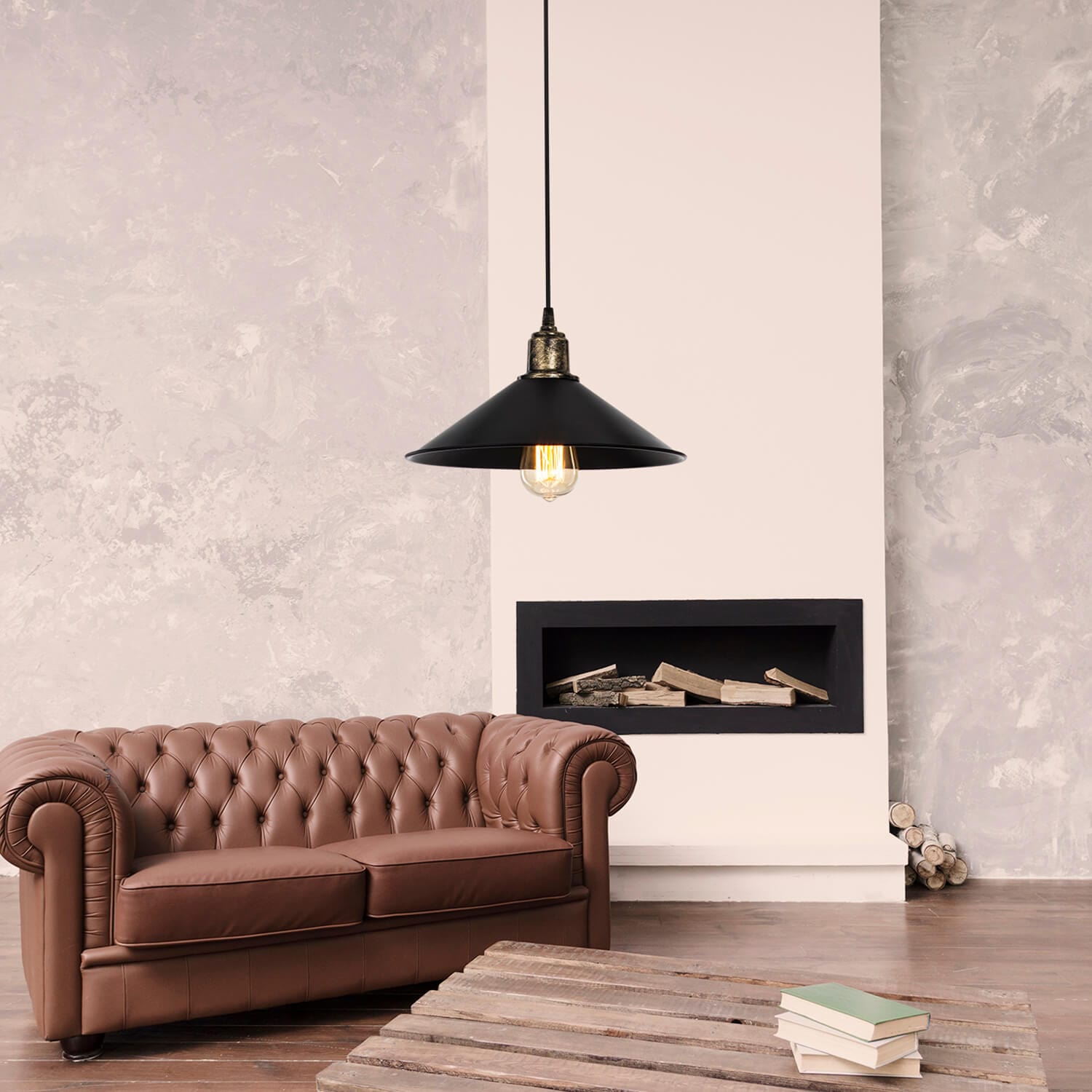 Oyo Lampada Pendant Nero