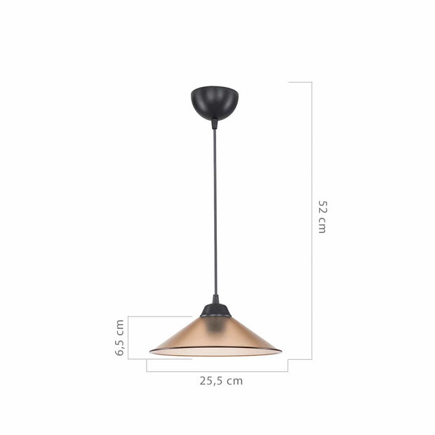 Oyo Lampada Pendant Ottone