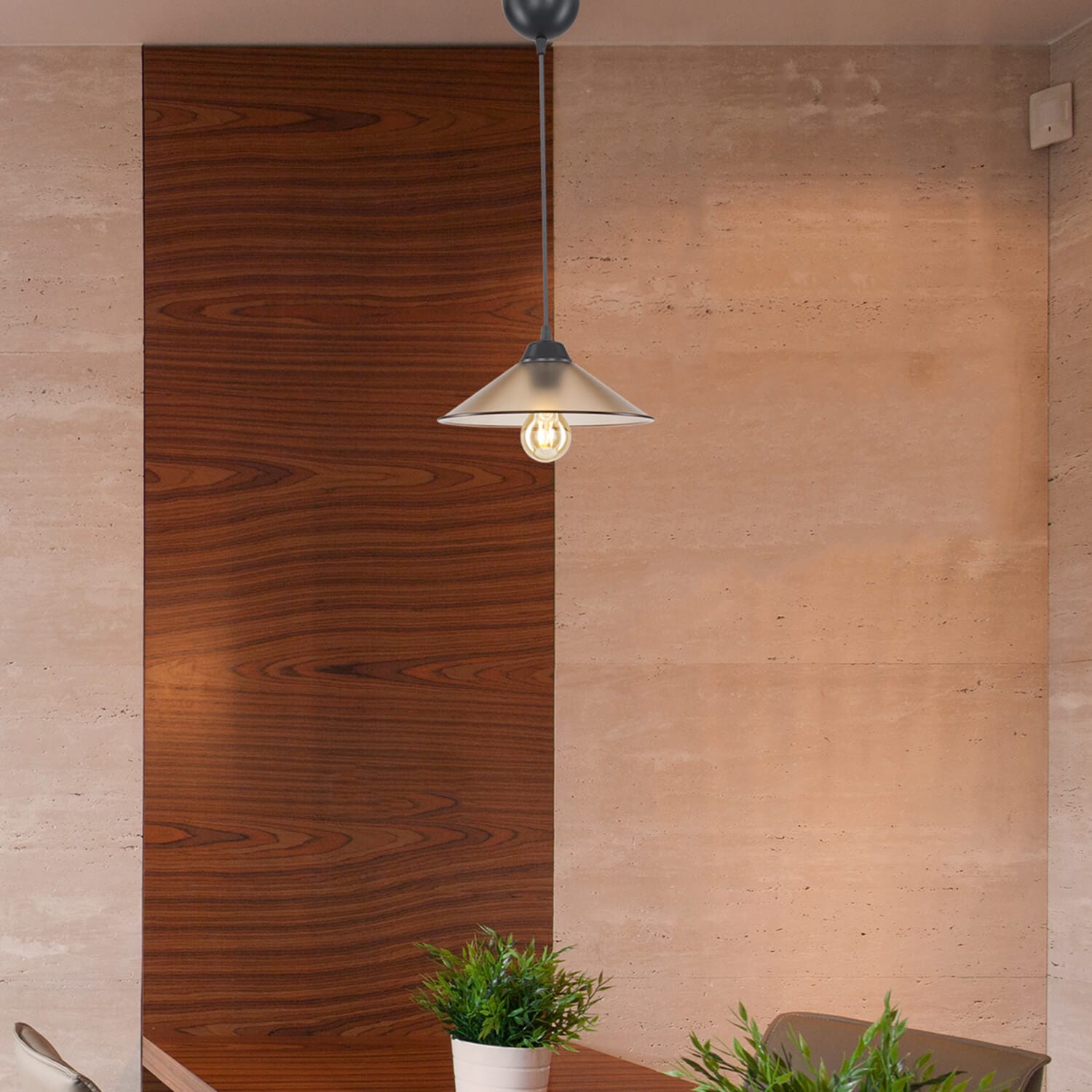 Oyo Lampada Pendant Ottone