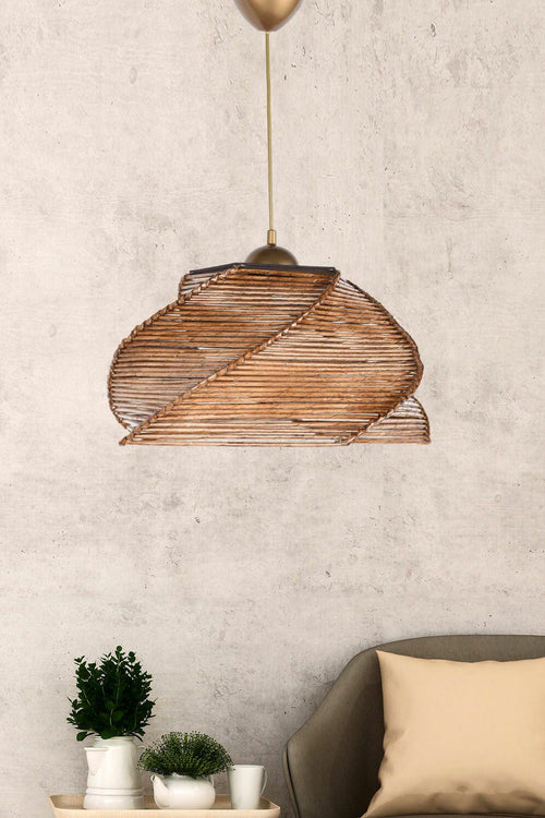 Asir Lampada Pentagone Naturale