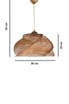 Asir Lampada Pentagone Naturale