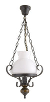 RabaLux Lampada Petronel 7076 Bianco e Nero
