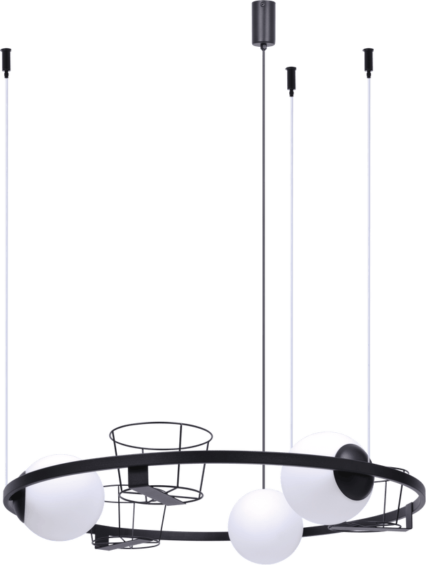 Zuma Line Lampada Plant 3 Nero