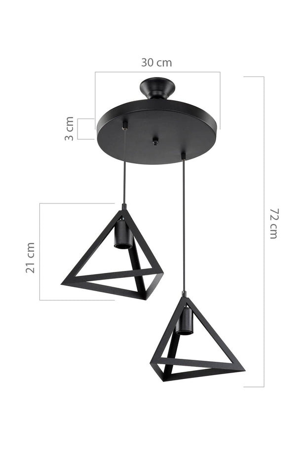 Oyo Lampada Plato Nero