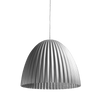 Customform Lampada Plissart L Argento