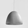 Customform Lampada Plissart L Argento