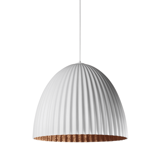 Customform Lampada Plissart L Bianco