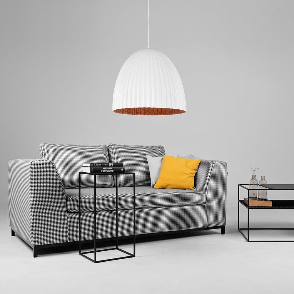 Customform Lampada Plissart L Bianco