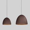 Customform Lampada Plissart L Marrone