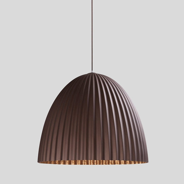Customform Lampada Plissart L Marrone
