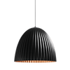 Customform Lampada Plissart L Nero