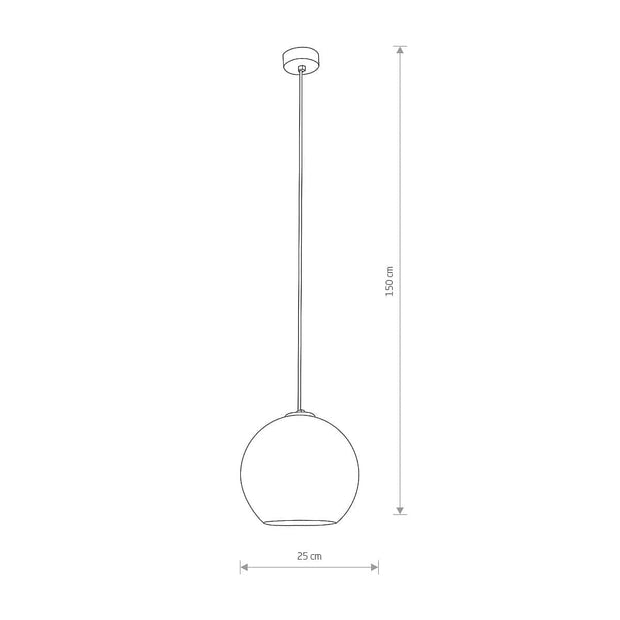 Nowodvorski Lampada Polaris Cromo