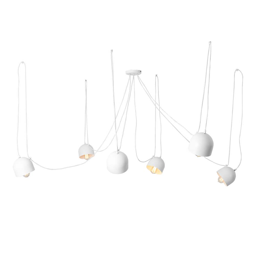Customform Lampada Popo 6 Bianco