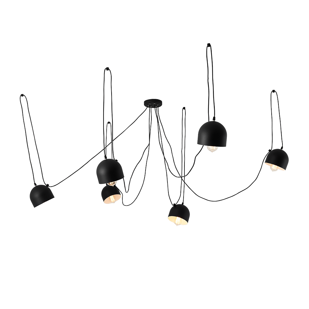 Customform Lampada Popo 6 Nero