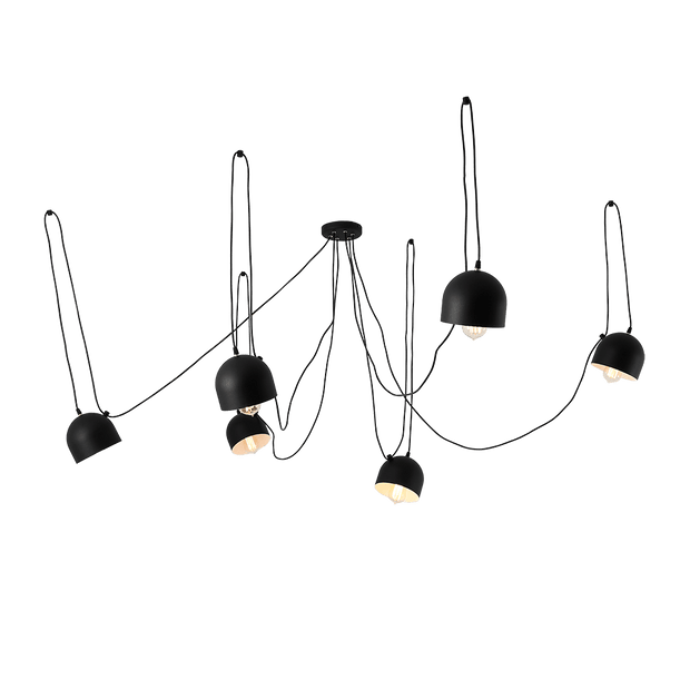 Customform Lampada Popo 6 Nero